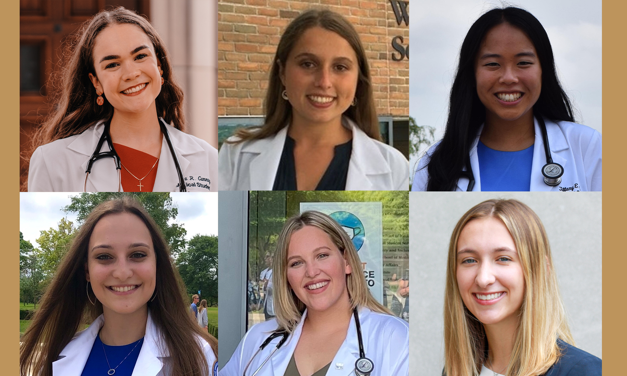 Six OUWB medical students recognized for ‘demonstration of excellence